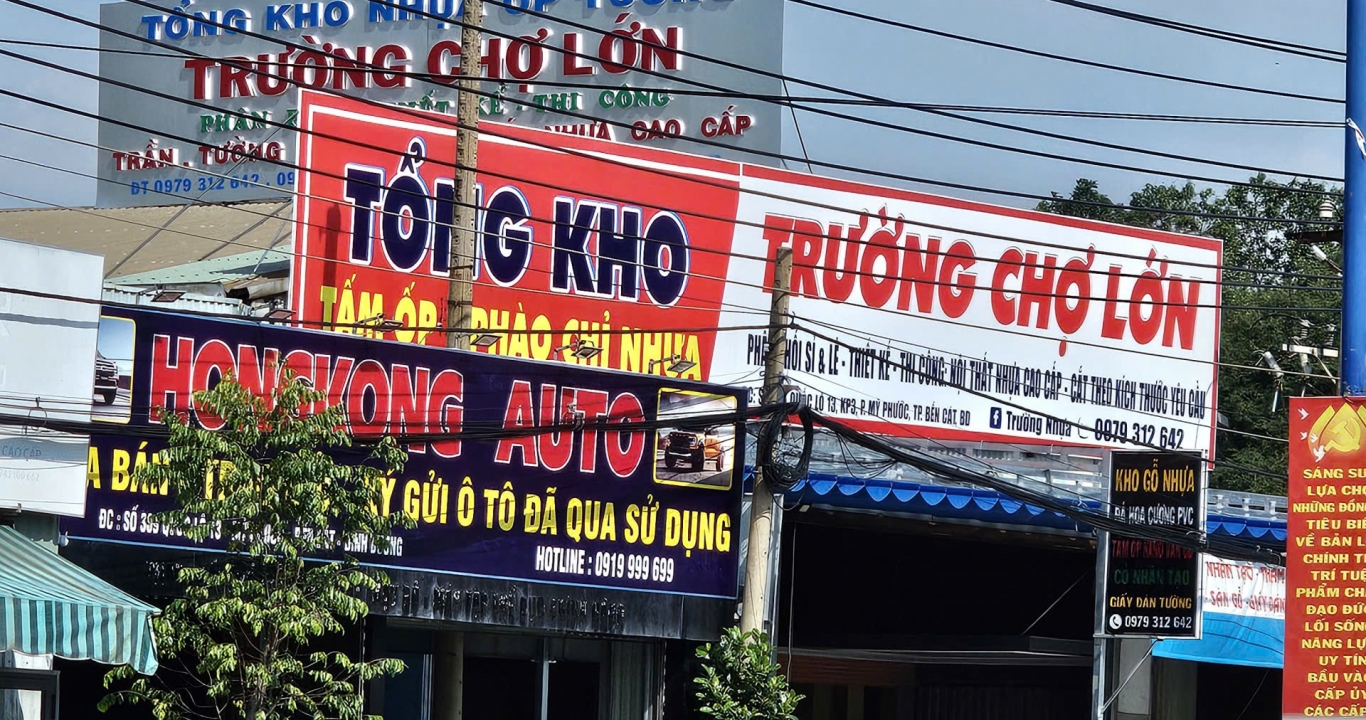 KHO CUNG CẤP VẬT TƯ NHỰA ỐP TƯỜNG GIÁ SỈ TẠI PHƯỜNG BẾN CÁT, TP HỒ CHÍ MINH